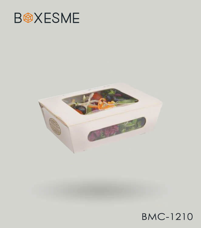 Salad Packaging Boxes with Window USA